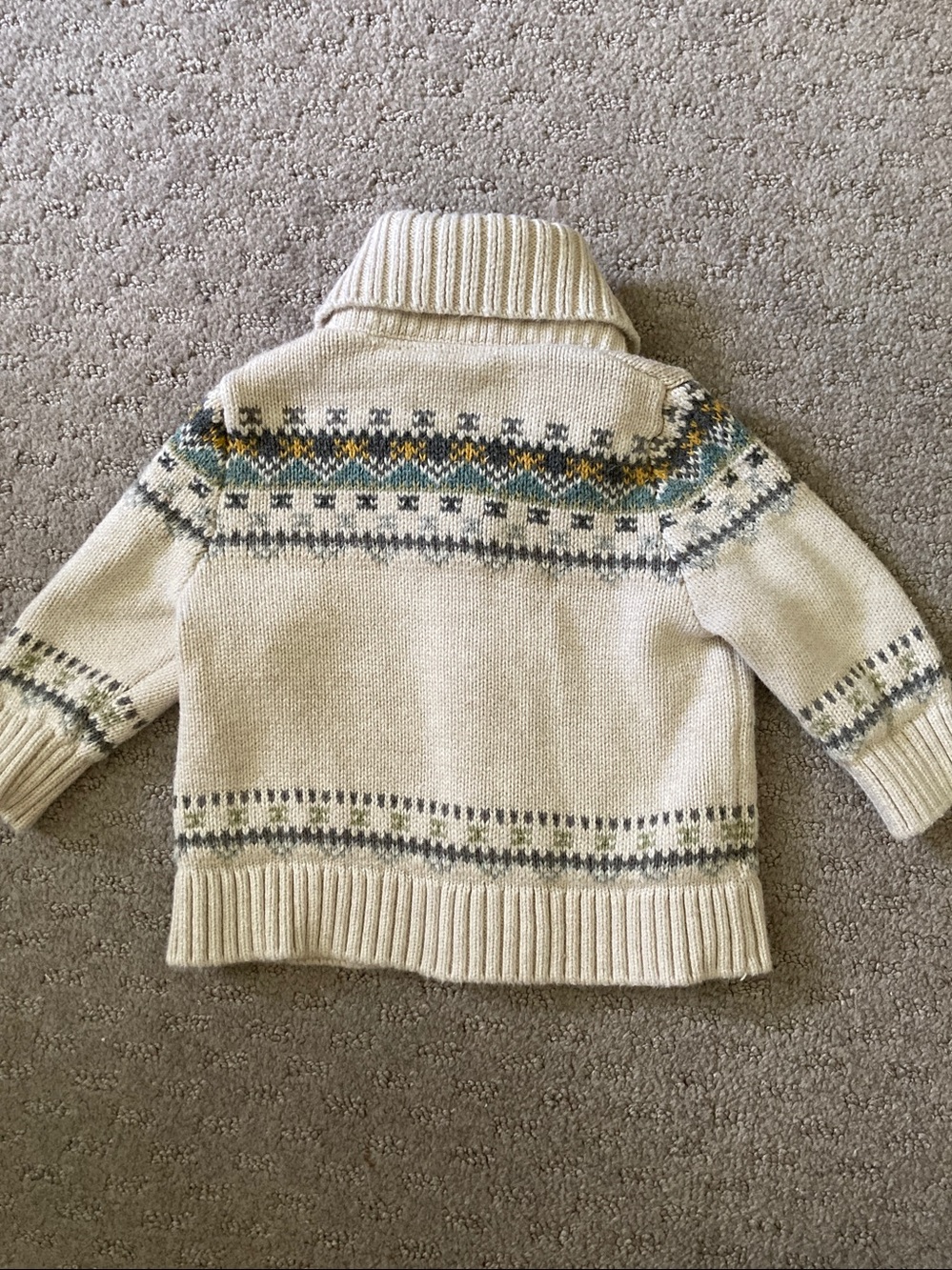 Baby GAP x Star Wars cotton fairisle sweater, 3-6M - Picture 3 of 5